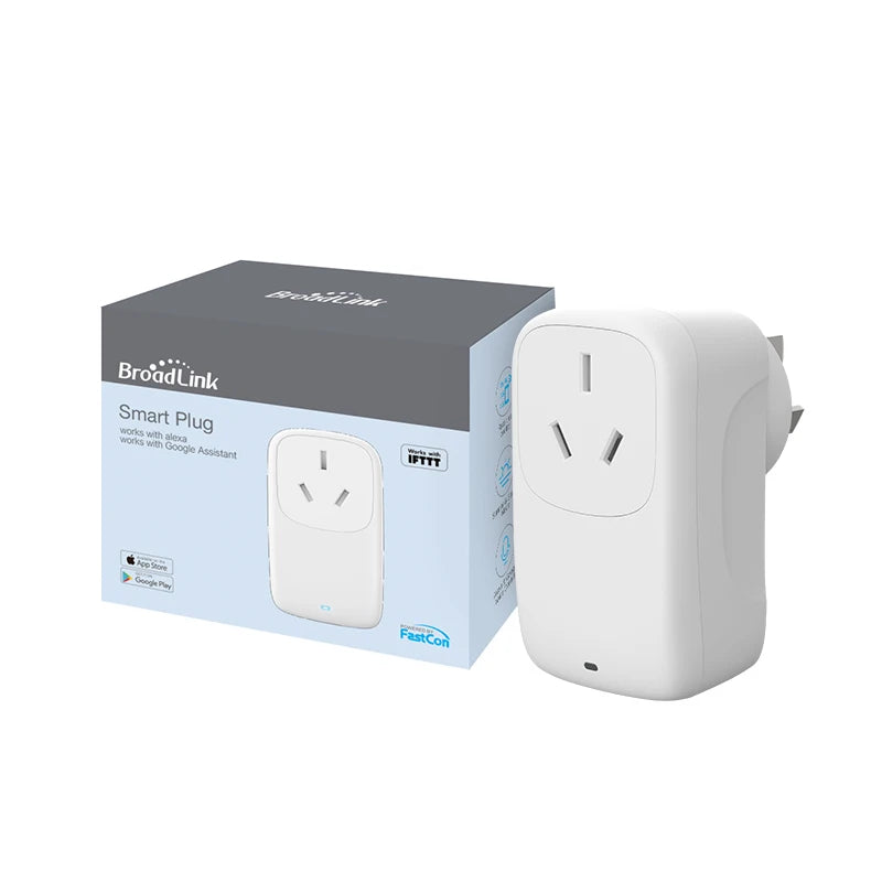 RCM Certified BroadLink SP4L AU Wifi Smart Socket with Dimmer Night Light works with Alexa and Google Home, IFTTT