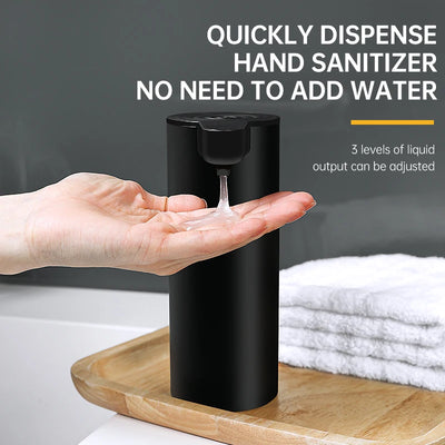 Black Sensor Non-contact Liquid Soap Dispenser for Kitchen Automatic Washing Hand Machine Washer Shampoo Detergent Dispenser