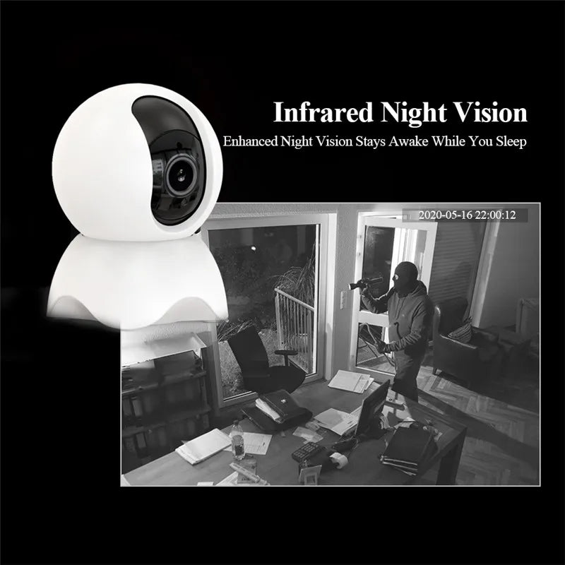 Escam 2MP IP Camera WIFI Tuya Smart Home Security Camera Video Surveillance Infrared Baby Monitor 360 Dome CCTV Camera