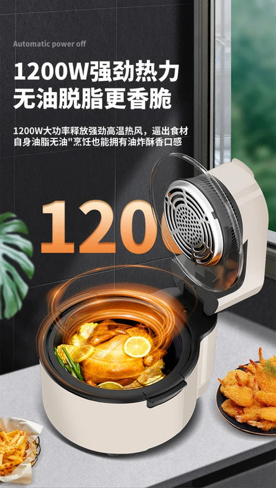 Air fryer household multifunctional large capacity new air fryer electric French fries machine electric oven all-in-one