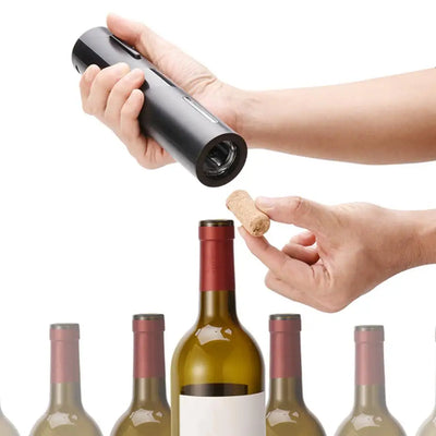 Electric Wine Opener Automatic Corkscrew Wine Openers for Beer Battery Bottle Opener Foil Cutter Kitchen Bar Accessories