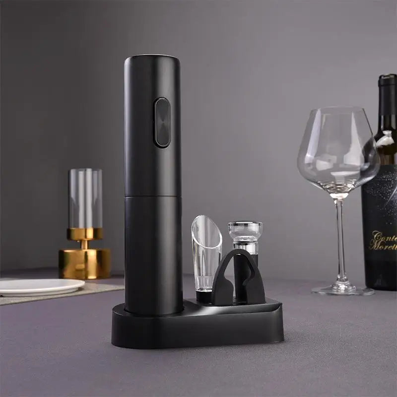 Electric Wine Openers Sets for Beer Automatic Beer Bottle Openers Corkscrew Battery Operated Cap Opener Kitchen Bar Accessories