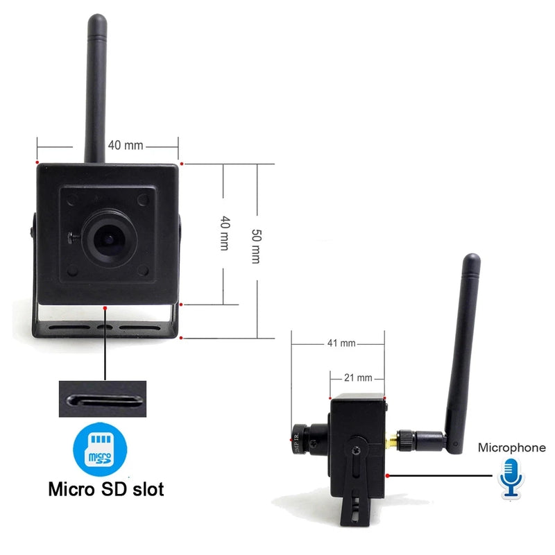 Security Protection1080P Ip Camera HD Wireless Audio Mini WIFI Cameras CCTV Smart Home Video Cam Wi-fi Micro Card JIENUO