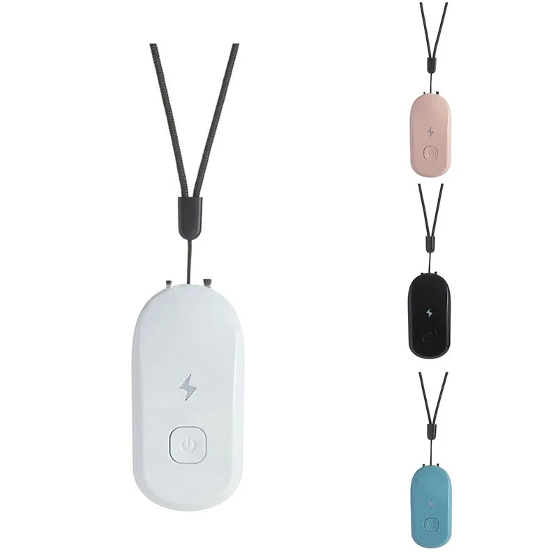 Air Purifier Ionizer Necklace Negative Ion Air Purify Personal Hanging Air Freshener For Adults Kids