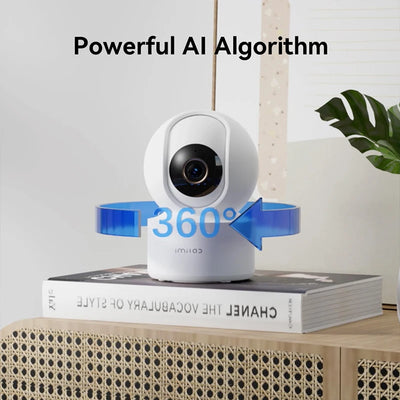 AI IP Camera 3K 5MP Remarkable Clarity Wi-Fi 6 Router Powerful AI Algorithm Two-way Call Security Cameras EU Plug