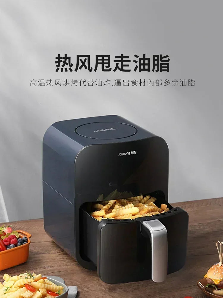 Air fryer touch household multifunctional large-capacity oven full-automatic baking frying baking air fryer oven