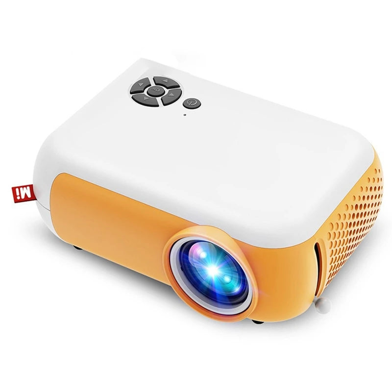 A10 Portable Mini Video Projector 480X360 Pixel Beamer Home Theater Phone Mirroring Movie Display Projector Gift