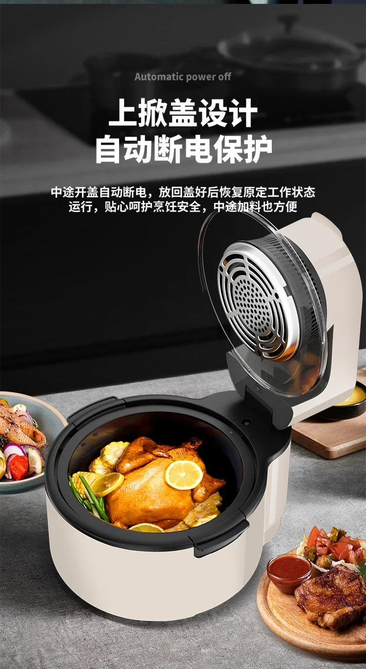 Air fryer household multifunctional large capacity new air fryer electric French fries machine electric oven all-in-one