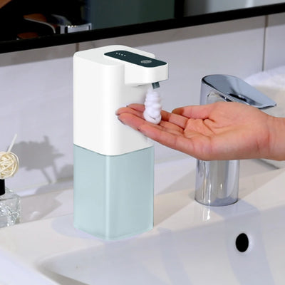 Automatic Soap Dispenser USB Rechargeable Foaming Touchless Hand Free Portable Foam Liquid Soap Dispenser For Bathroom Kitchen